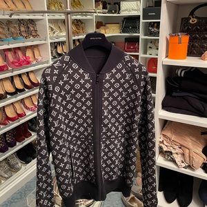 Men’s Louis Vuitton monogram reversible bomber jacket